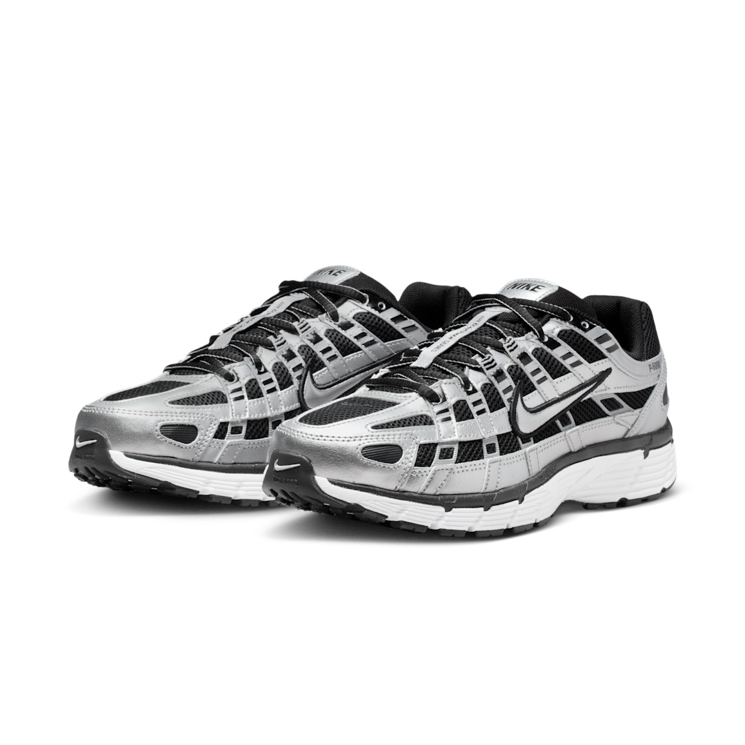 Nike P-6000 Metallic Silver Black White, Metallic Silver/Black/White/Metallic Silver (BV1021-013)
