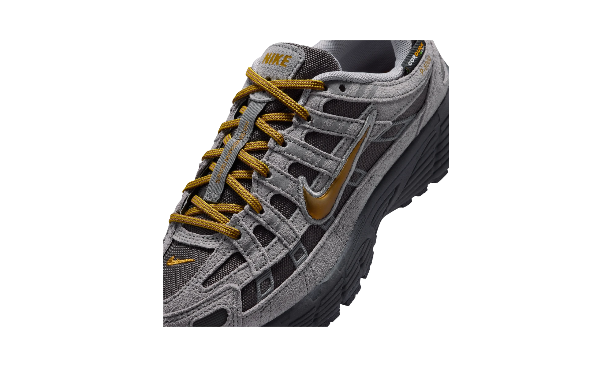 Nike P-6000 Premium Medium Ash Grey Golden Hops