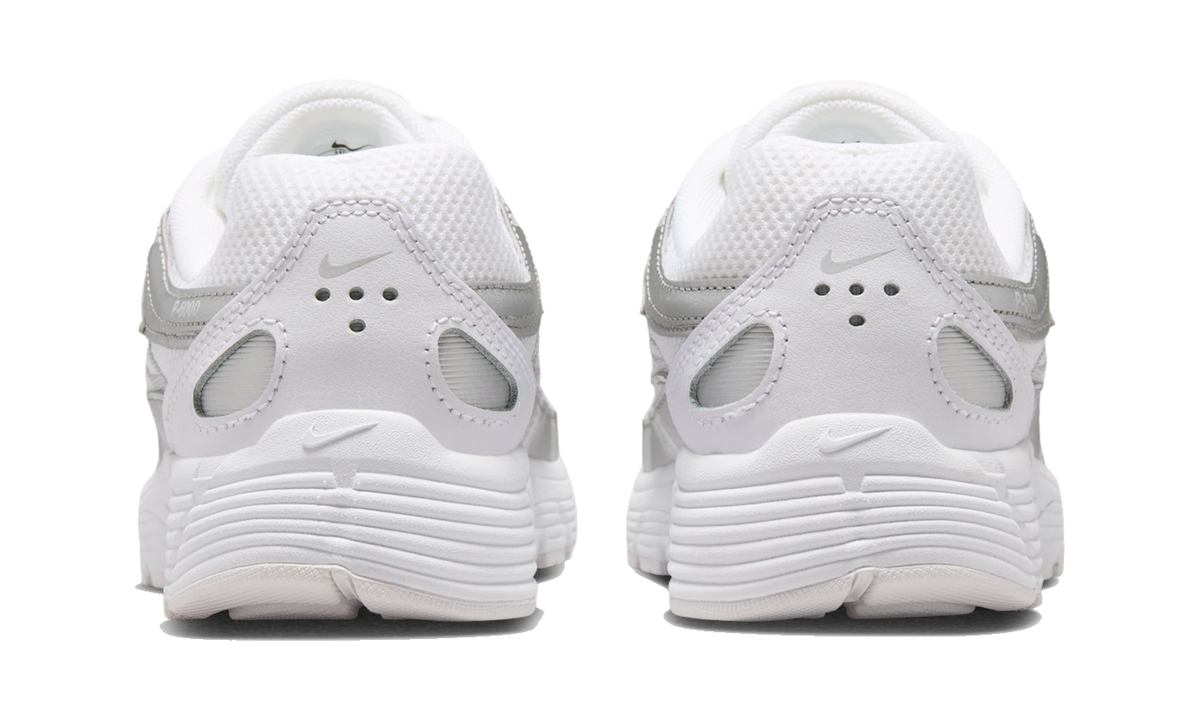 Nike P-6000 White Silver