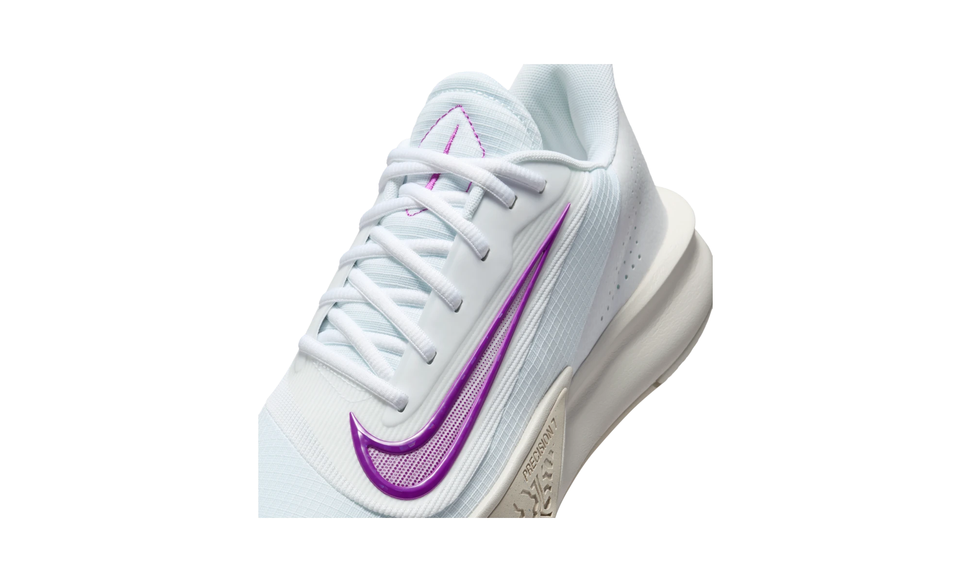Nike Precision 7 White Vivid Purple