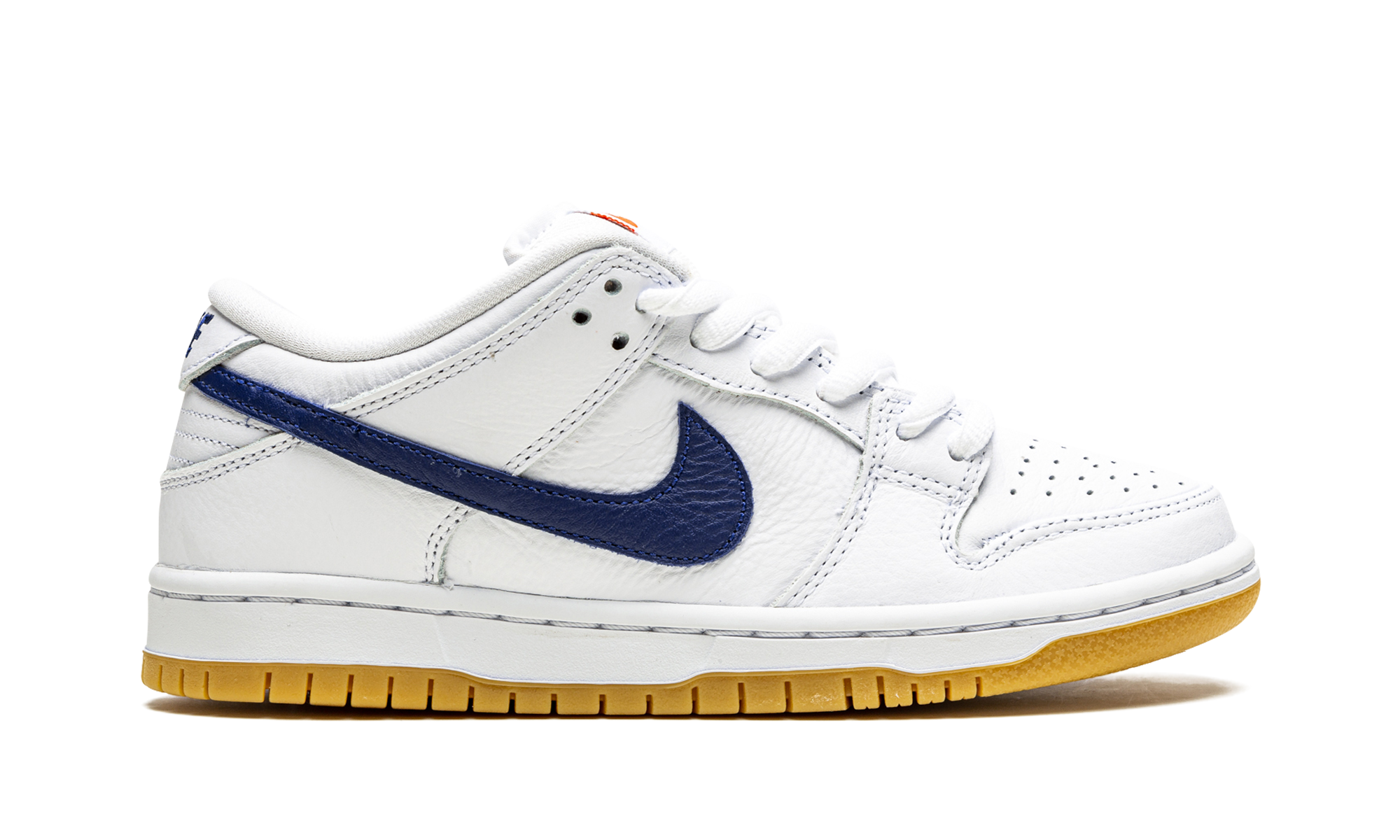 Nike SB Dunk Low Orange Label White Navy
