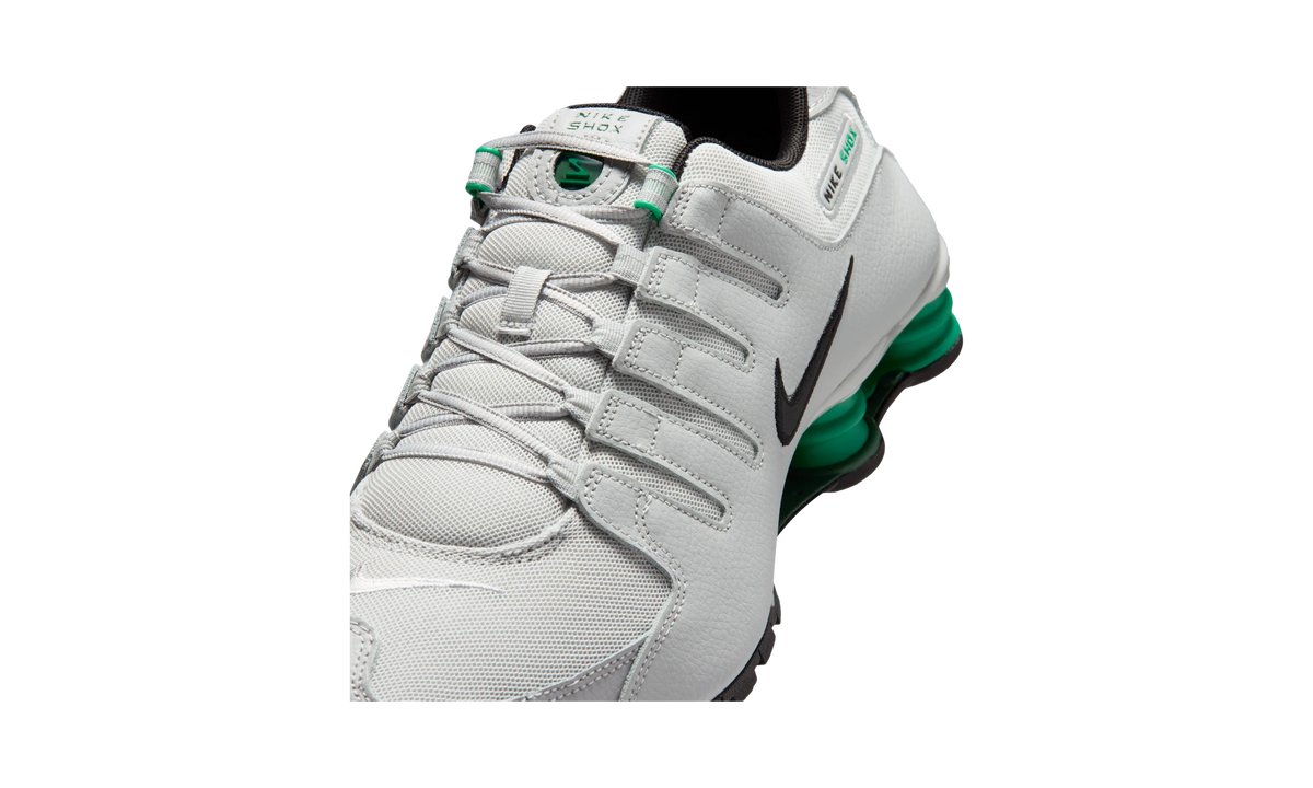 Nike Shox NZ Grey Fog Stadium Green Black