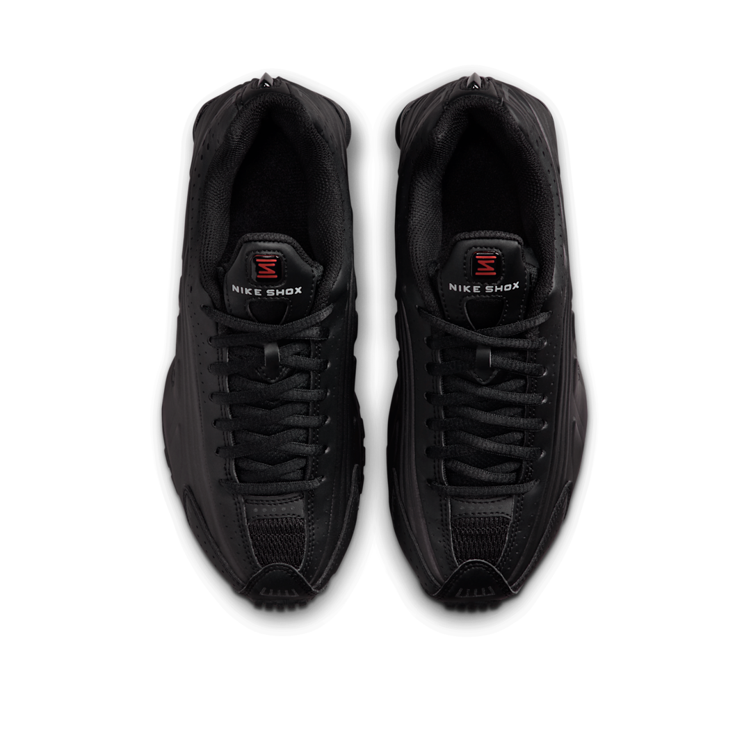 Nike Shox R4 Black Bright Crimson, Black/Black/Bright Crimson/Black (CW2626-003)