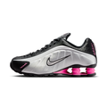 Nike Shox R4 Black Metallic Silver Pinksicle