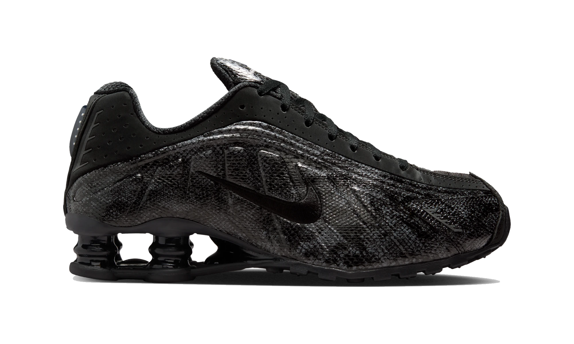 Nike Shox R4 Black Snakeskin