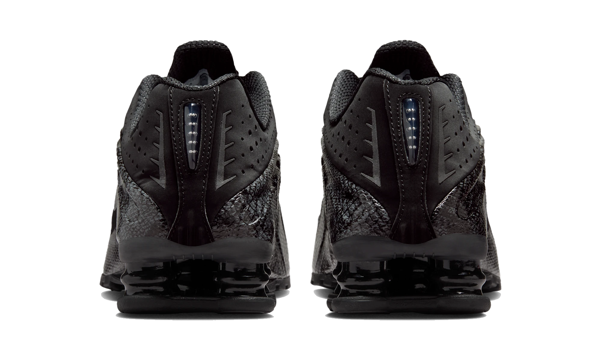 Nike Shox R4 Black Snakeskin