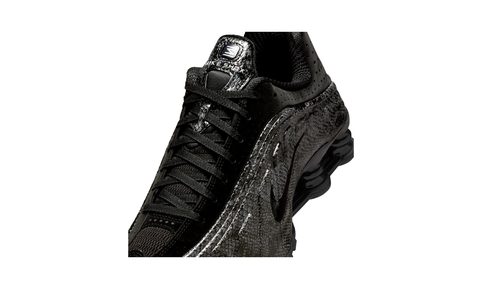 Nike Shox R4 Black Snakeskin