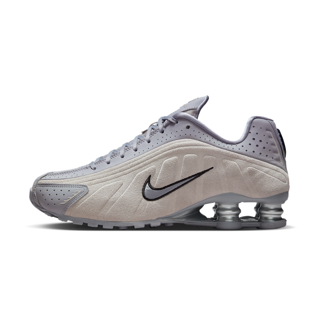 Nike Shox R4 Cement Grey Black, Cement Grey/College Grey/Metallic Silver/Black (HQ7739-001)