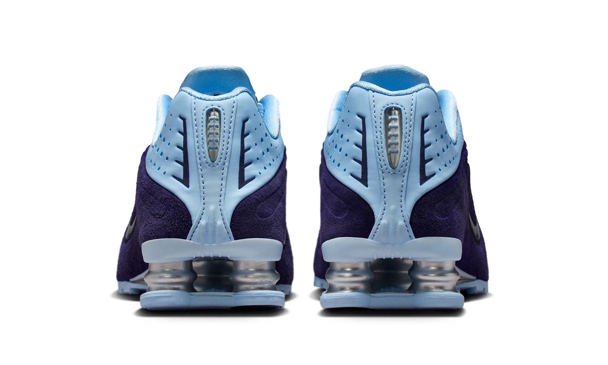 Nike Shox R4 Imperial Purple Celestine Blue