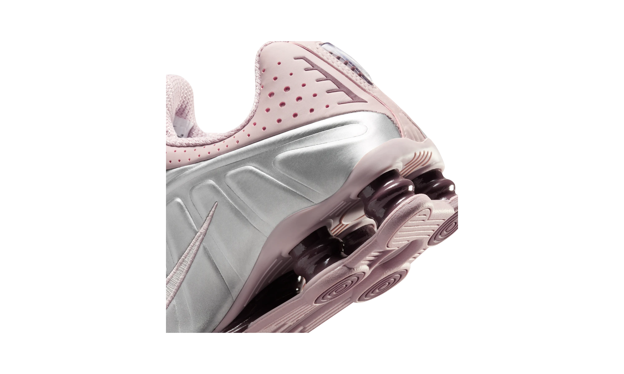 Nike Shox R4 Particle Rose Tattoo Silver