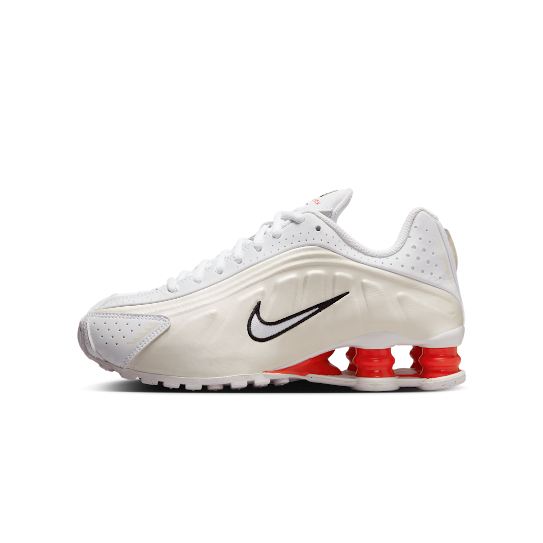 Nike Shox R4 White Phantom Picante Red, White/Phantom/Picante Red/White (CW2626-102)