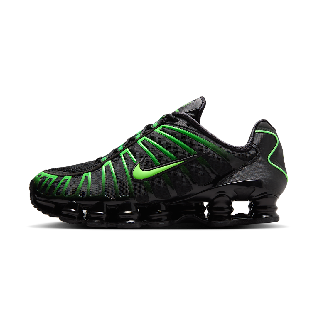 Nike Shox TL Black Green Strike, Black/Black/Green Strike (AV3595-012)