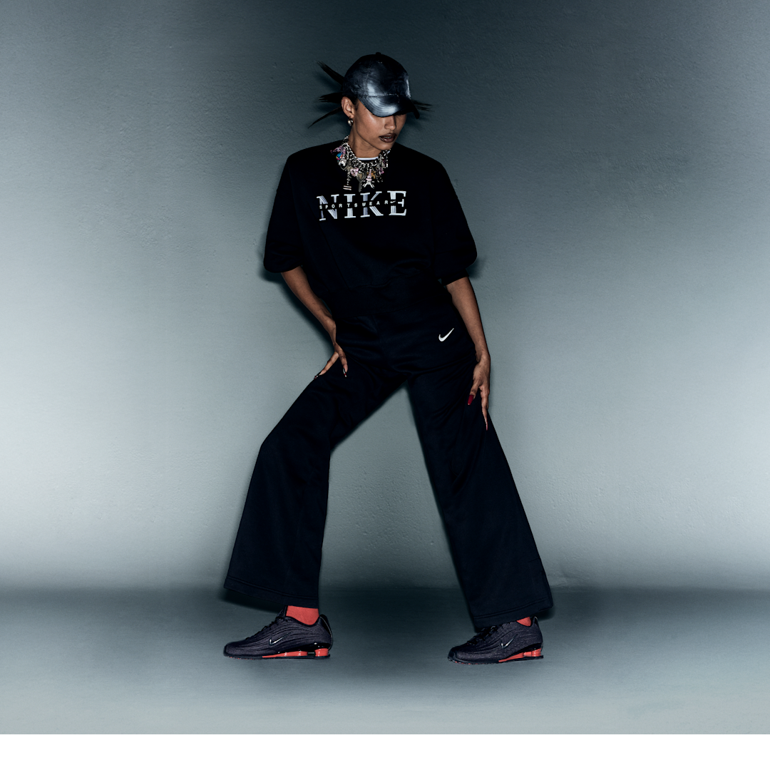 Nike Shox Z Bred, Black/University Red (HQ7540-002)