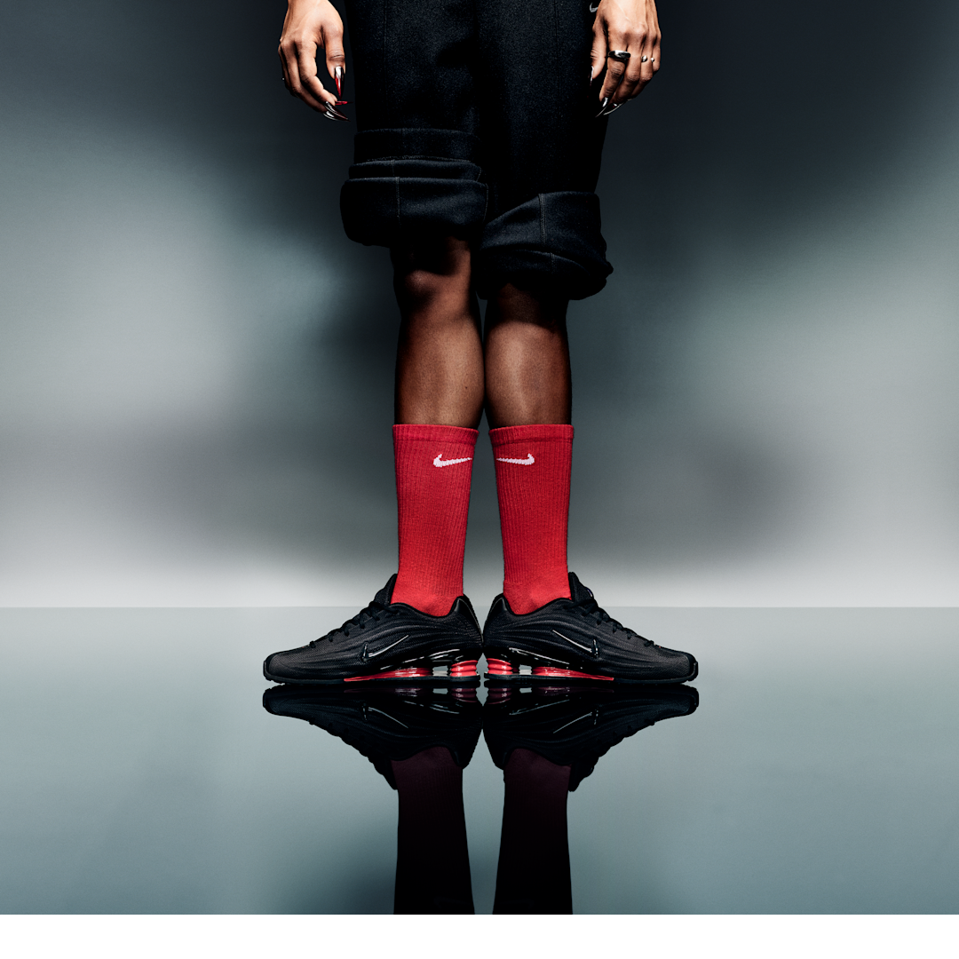 Nike Shox Z Bred, Black/University Red (HQ7540-002)