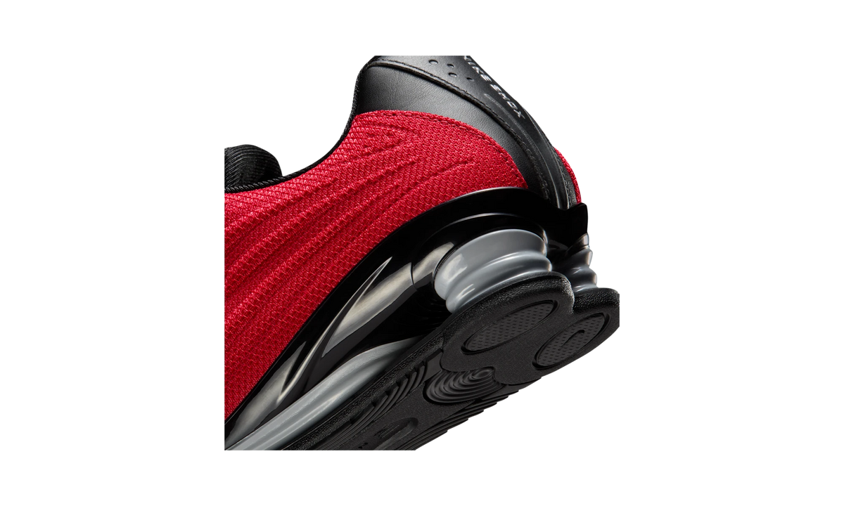 Nike Shox Z Fire Red Black Silver