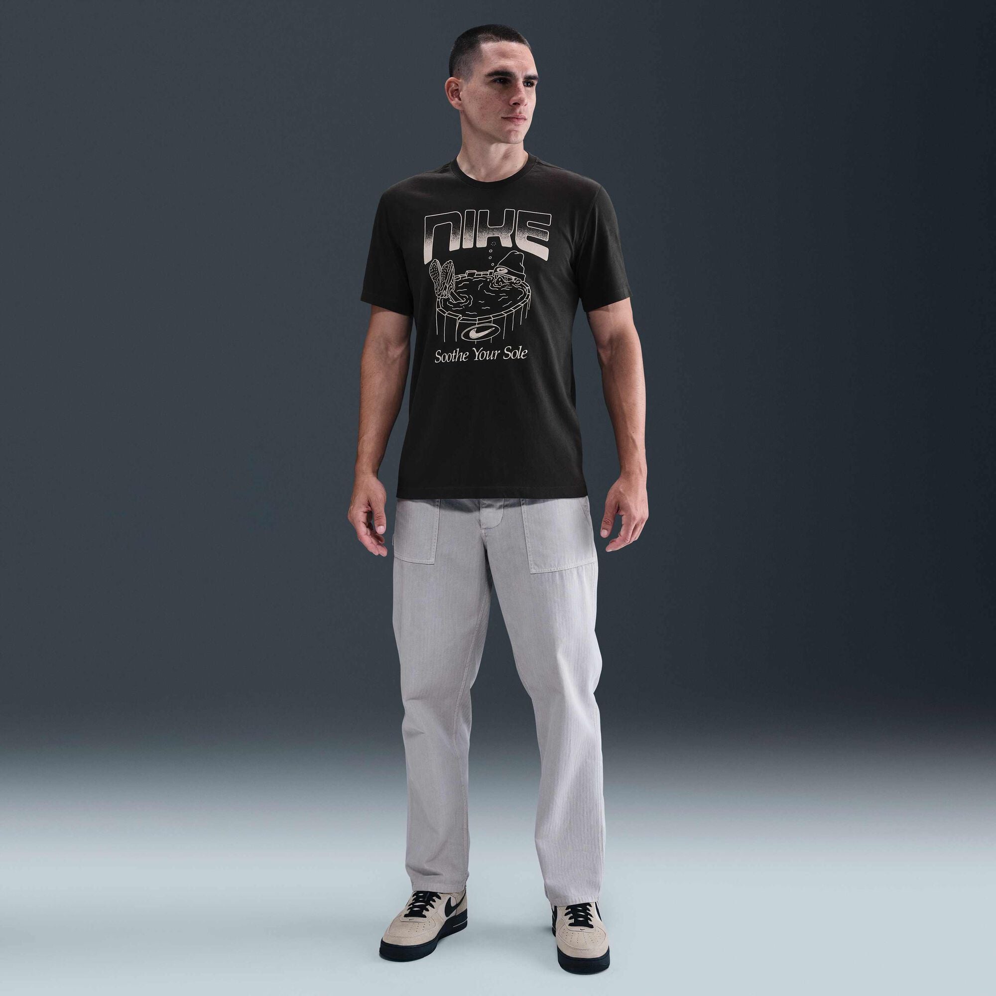 Nike Sportswear T-Shirt Off-Noir