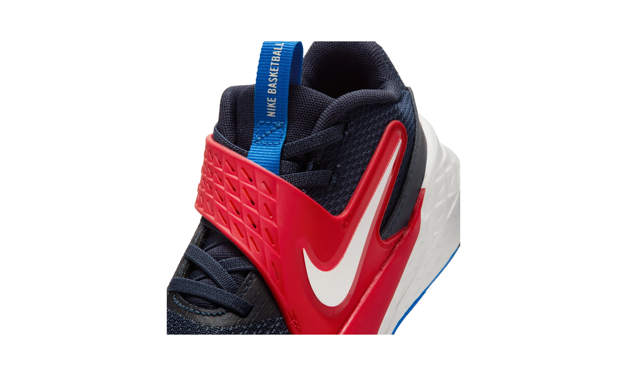 Nike Team Hustle D 12 Team Navy University Red Sail (PS)