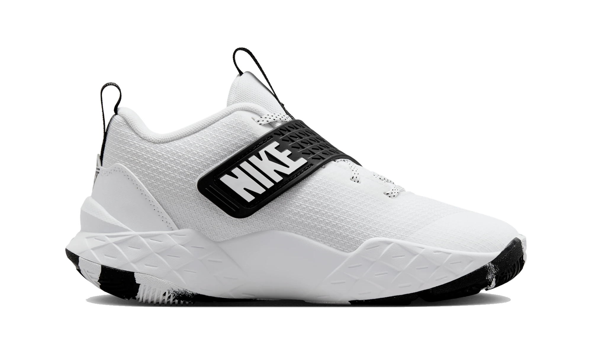Nike Team Hustle D 12 White Black