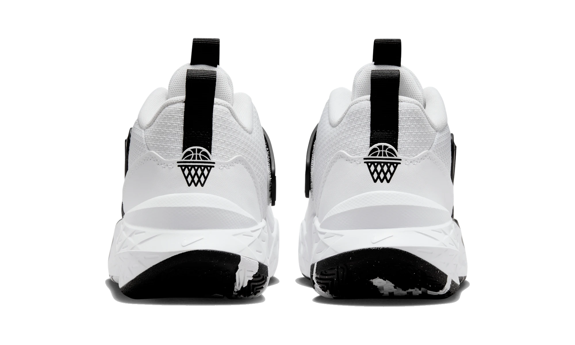 Nike Team Hustle D 12 White Black