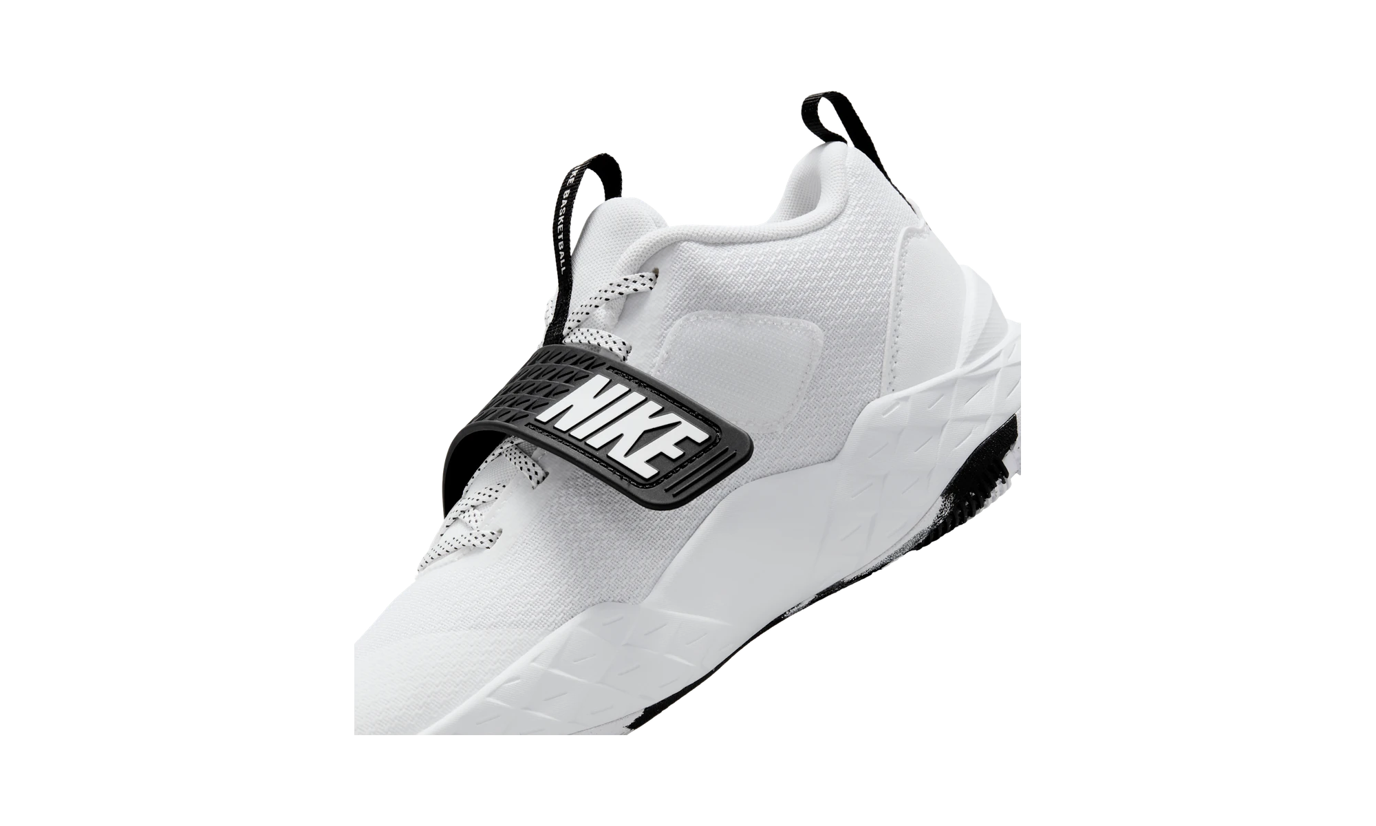 Nike Team Hustle D 12 White Black