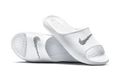 Nike Victori One Shower Slide White Polka Dot Swoosh