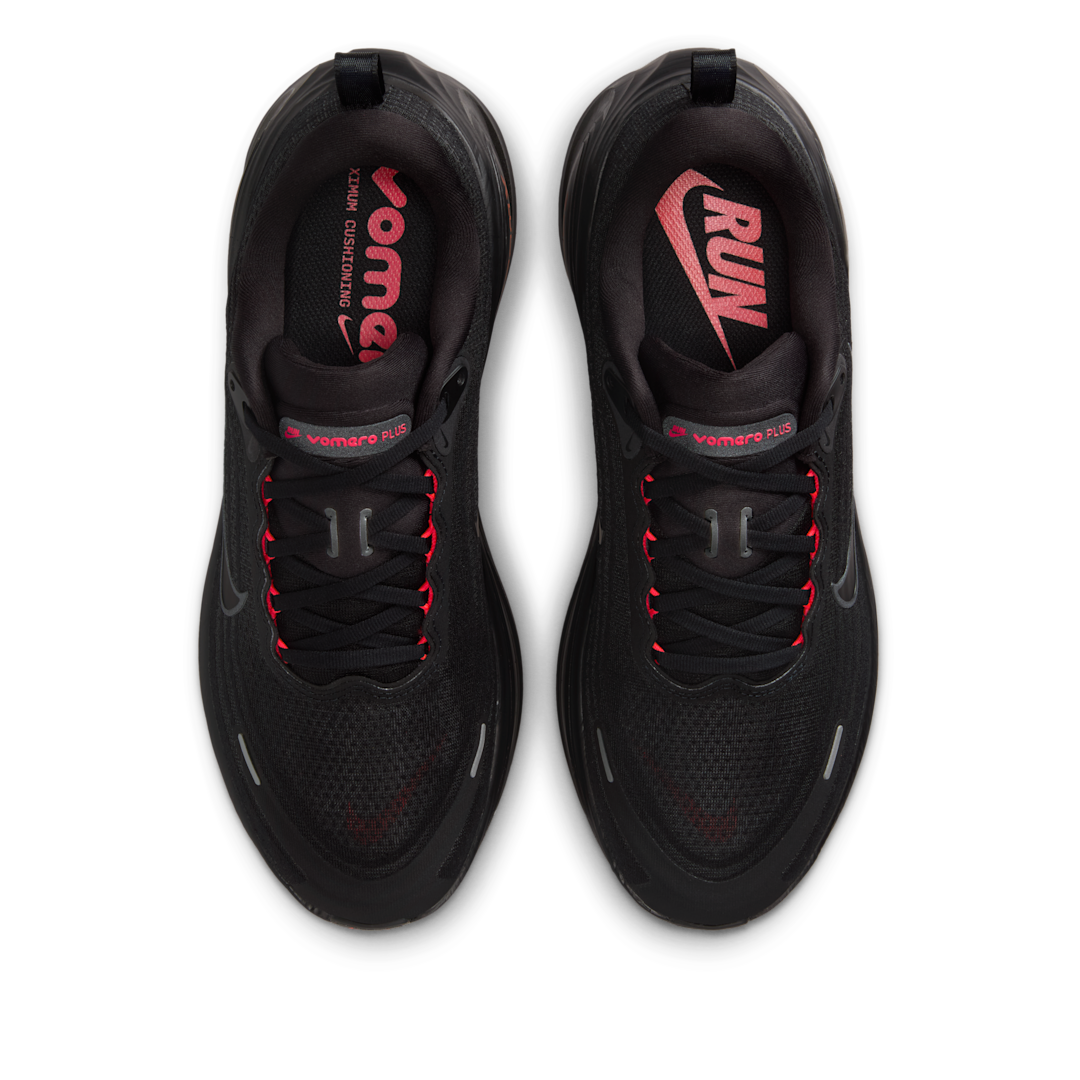 Nike Vomero Plus Black Bright Crimson