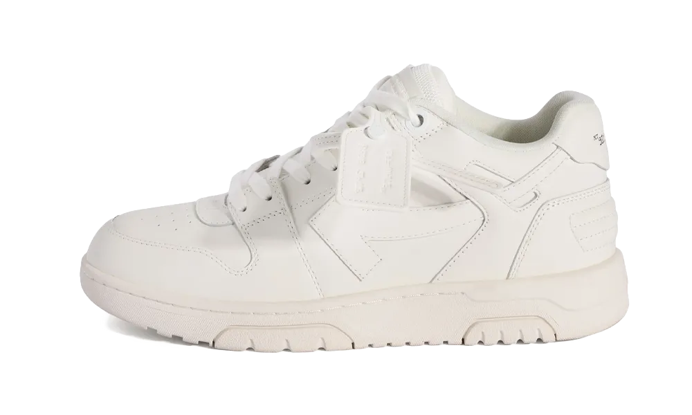 OFF-WHITE Out Of Office Low Triple White White Sole