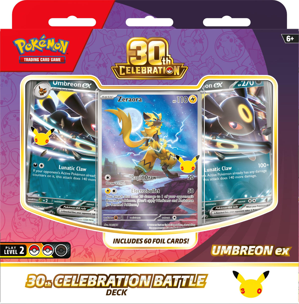 Pokémon TCG 30th Celebration: Umbreon ex Battle Deck