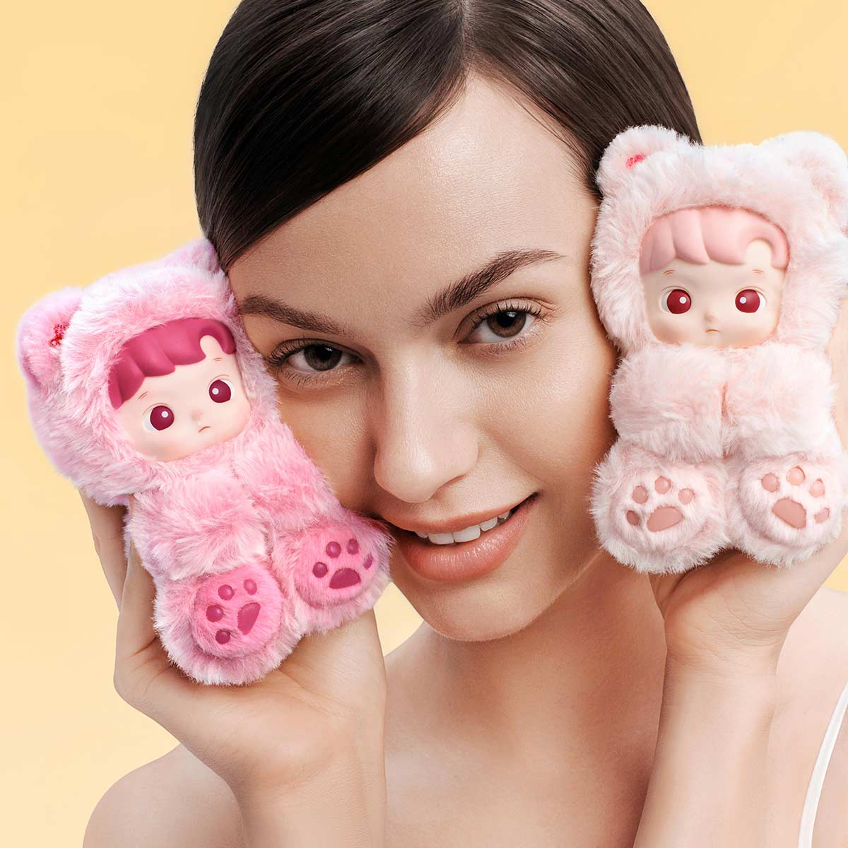 Pop Mart HACIPUPU Gummy Bear Series Vinyl Plush Pendant Blind Box