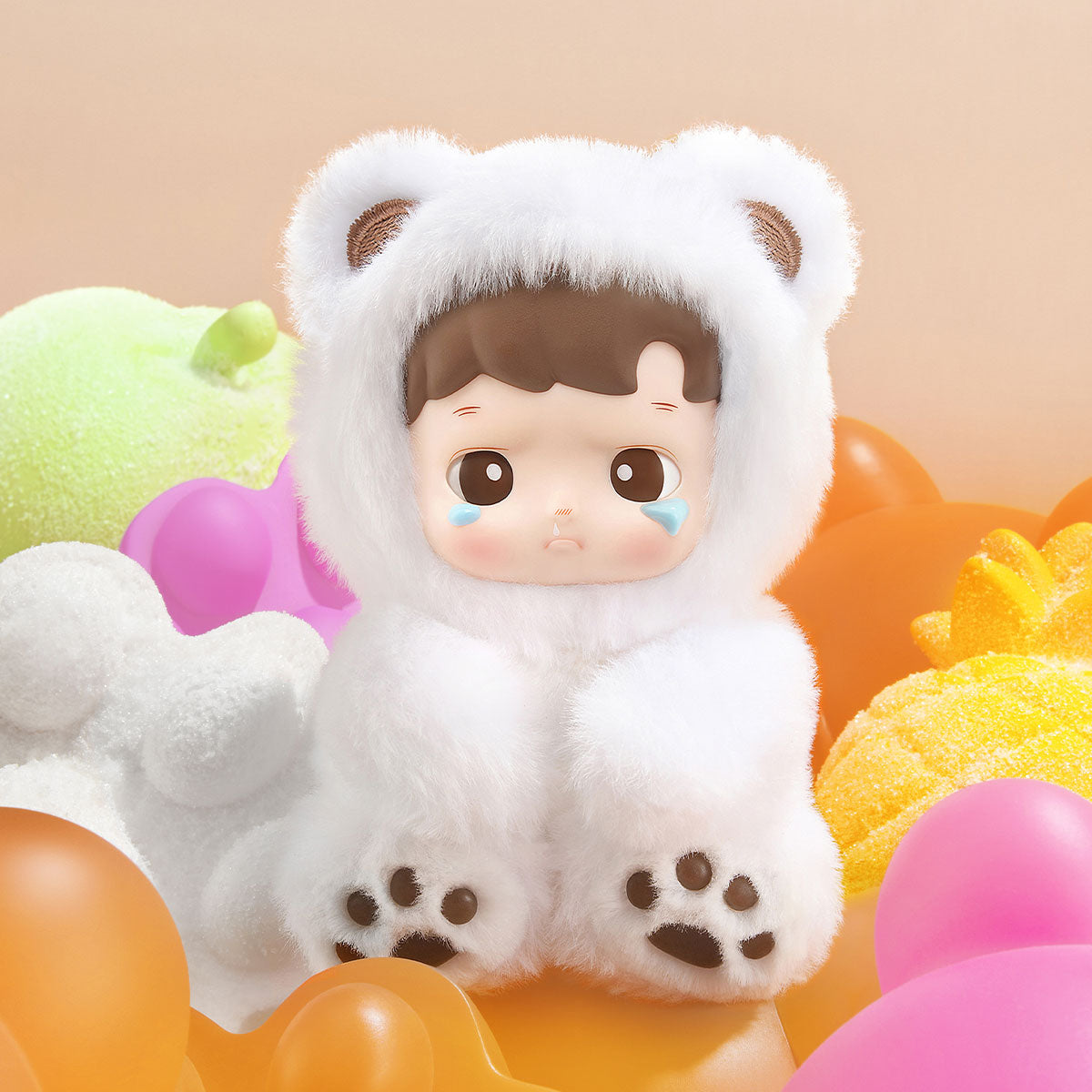 Pop Mart HACIPUPU Gummy Bear Series Vinyl Plush Pendant Blind Box