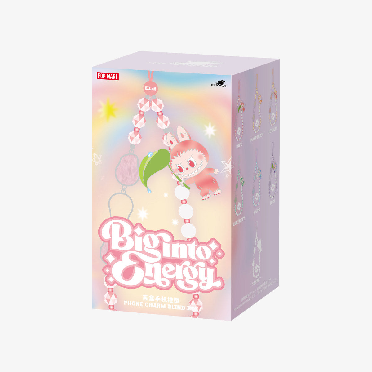 Pop Mart Labubu The Monsters Big into Energy Series Phone Charm Blind Box