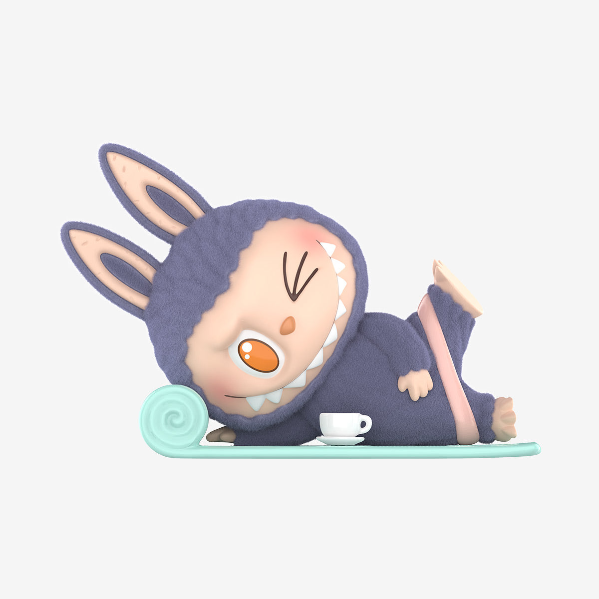 Pop Mart Labubu The Monsters Lazy Yoga Series Figures
