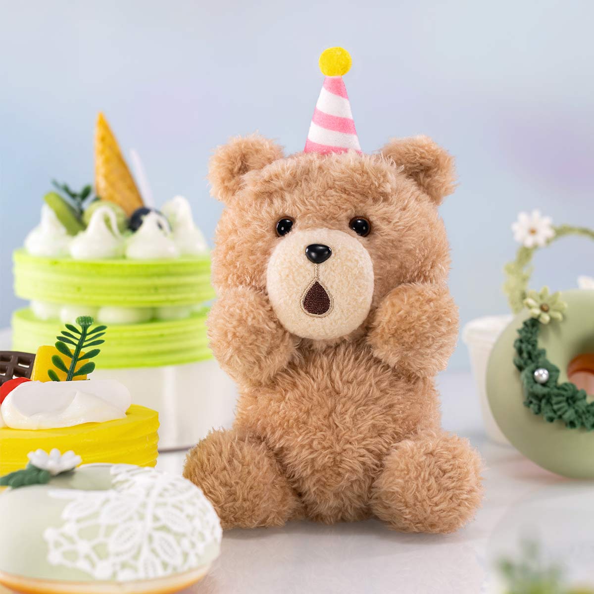 Pop Mart Ted2 Teddy Bear Action Plush Pendant Blind Box