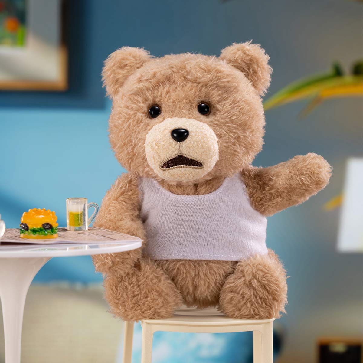 Pop Mart Ted2 Teddy Bear Action Plush Pendant Blind Box