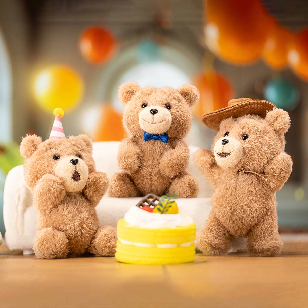 Pop Mart Ted2 Teddy Bear Action Plush Pendant Blind Box
