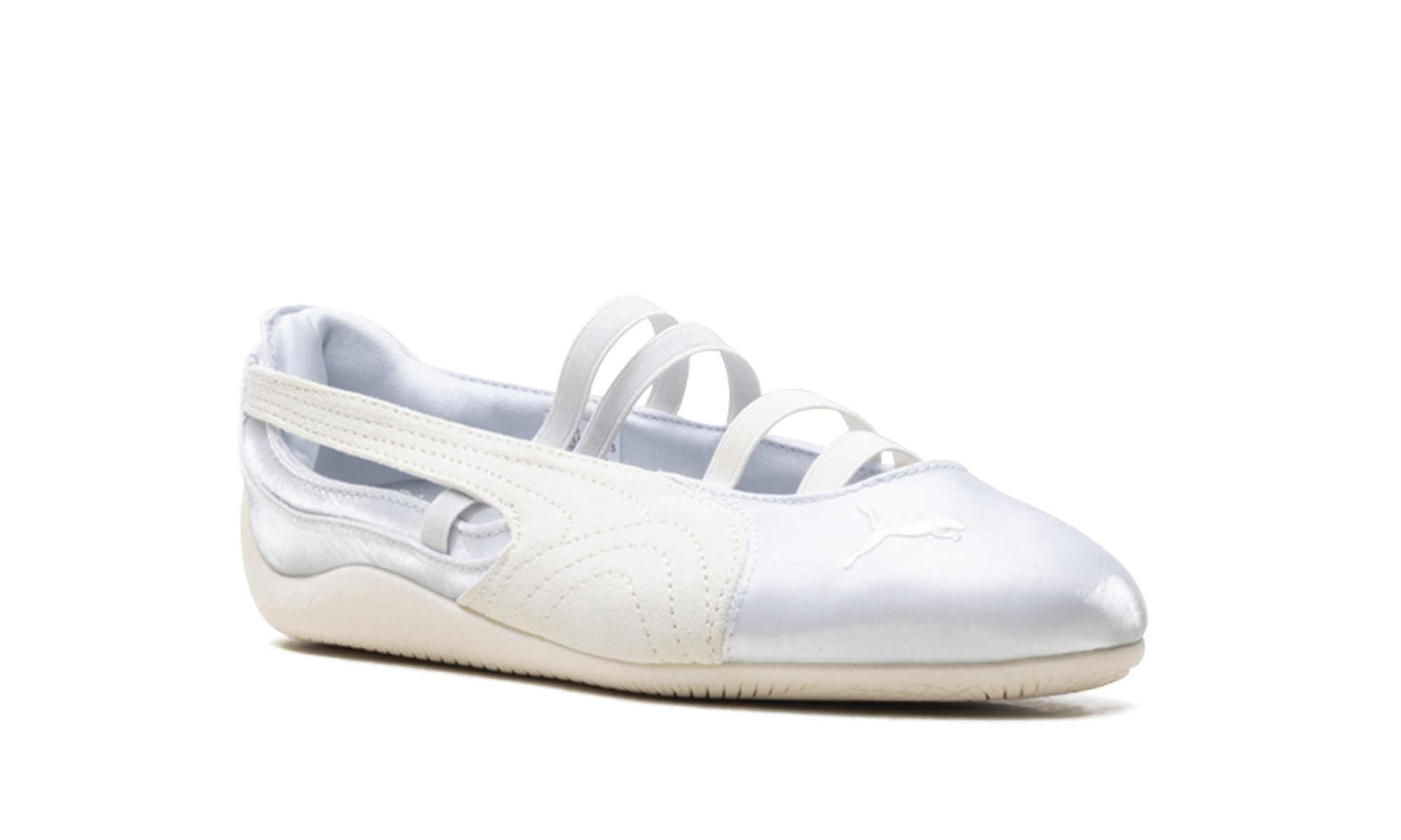 Puma Speedcat Ballet Silver Mist Warm White Satin