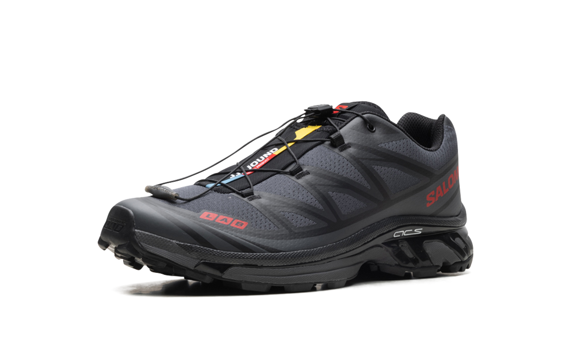 Salomon XT-6 JJJJound Black Fiery Red