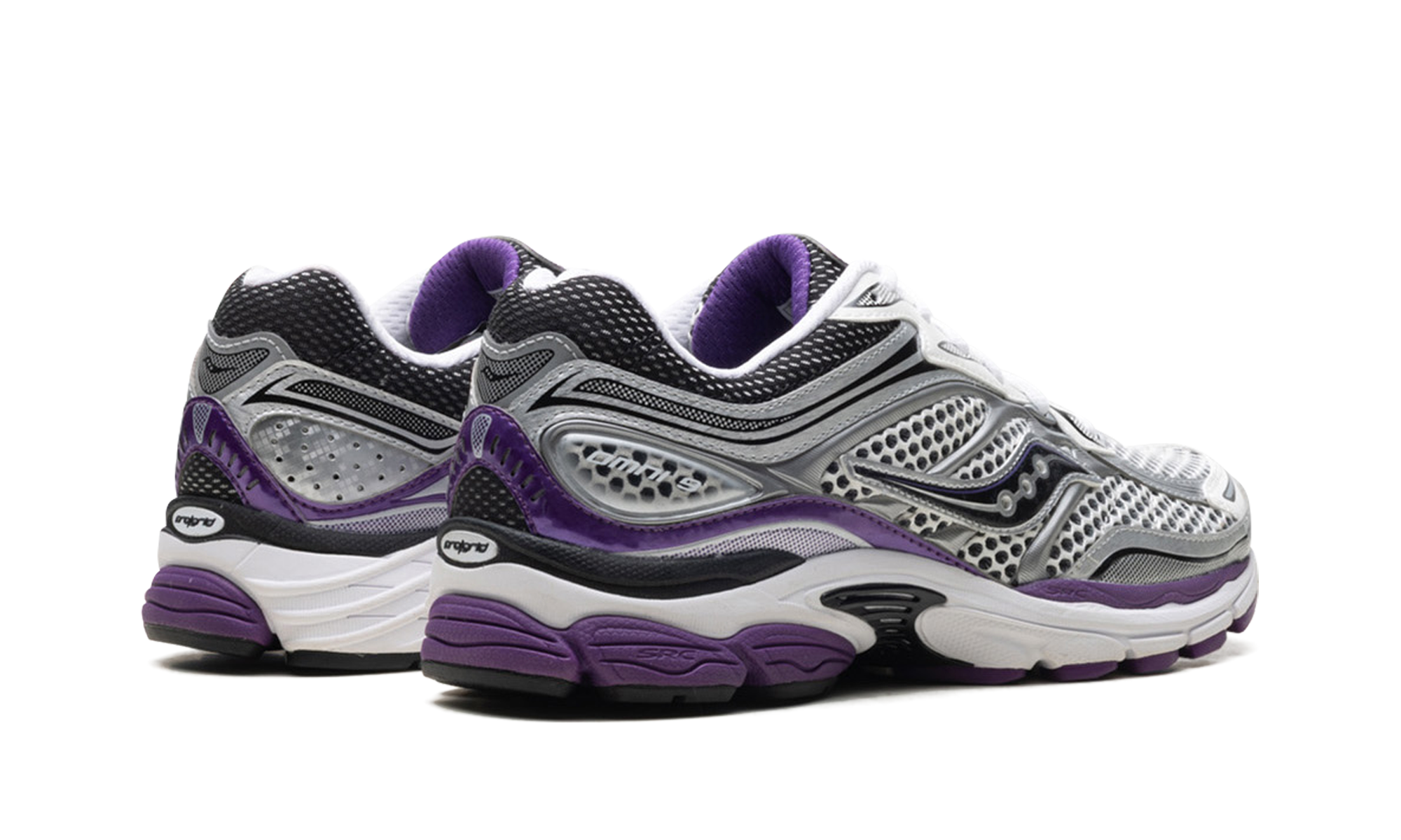 Saucony ProGrid Omni 9 White Black Silver Purple