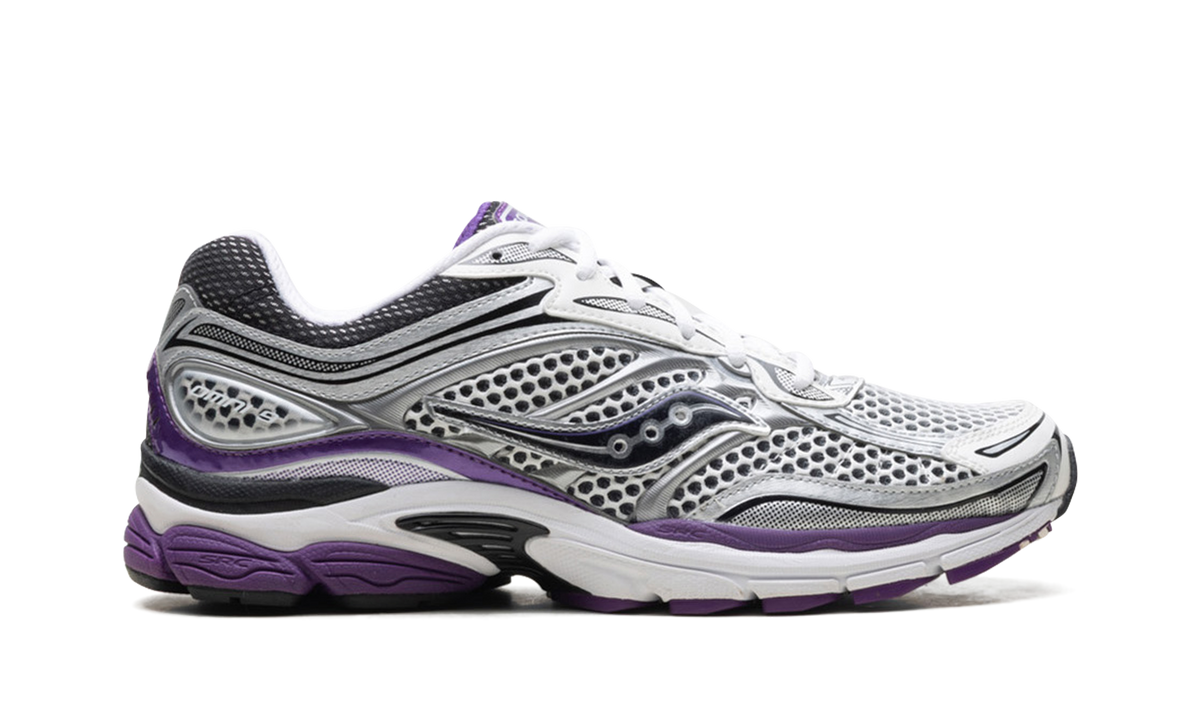 Saucony ProGrid Omni 9 White Black Silver Purple