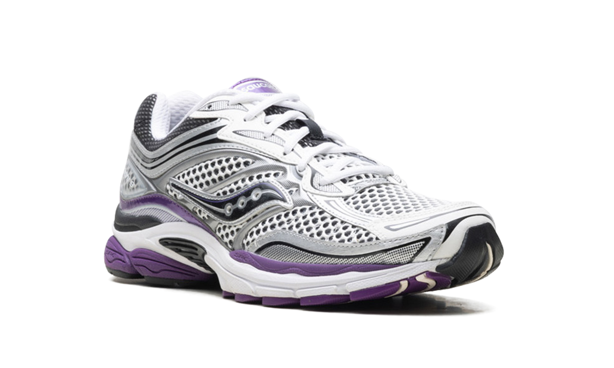 Saucony ProGrid Omni 9 White Black Silver Purple