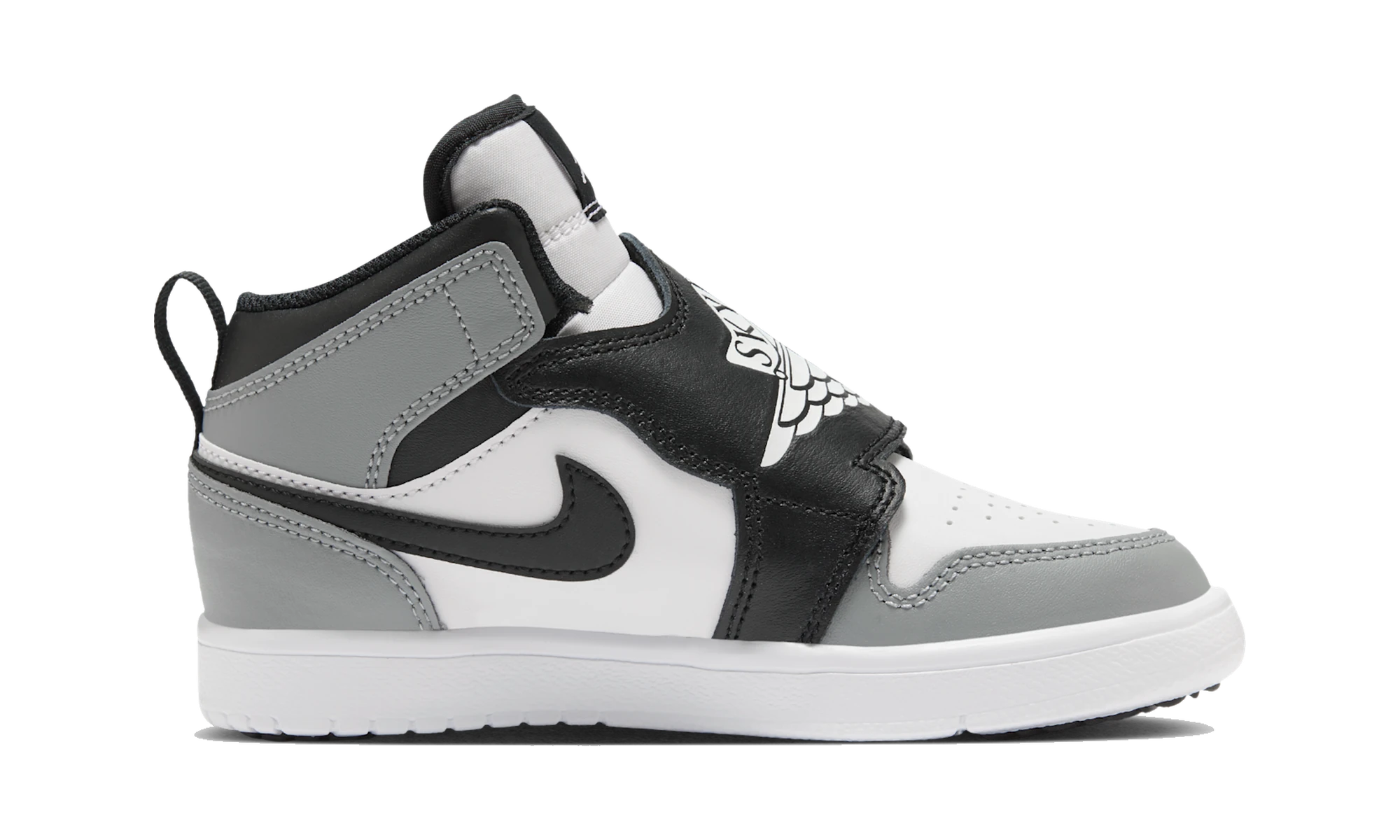 Sky Air Jordan 1 White Black Particle Grey (PS)