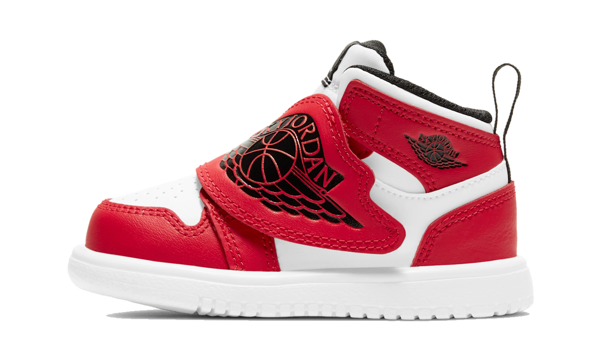 Sky Air Jordan 1 White Black University Red (TD)
