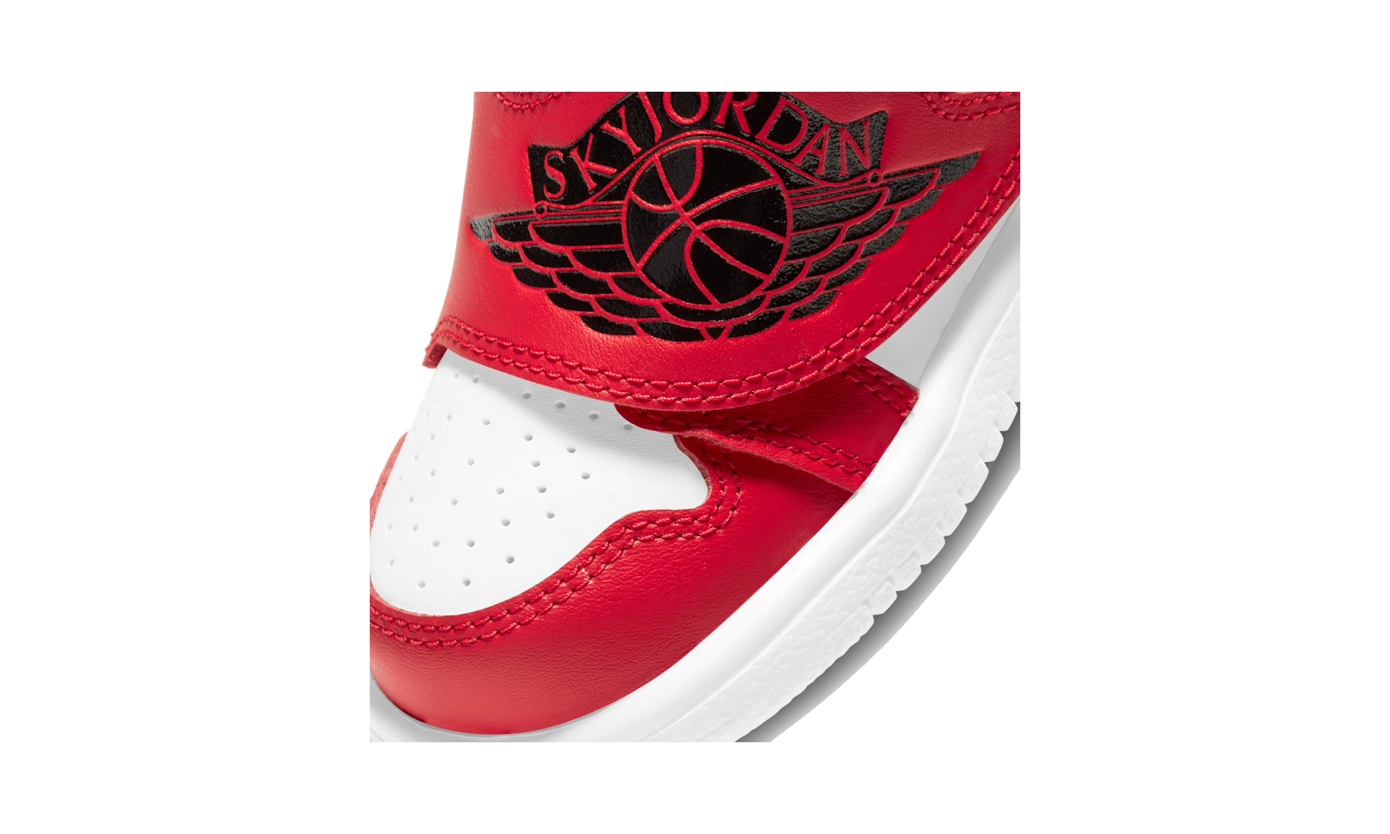 Sky Air Jordan 1 White Black University Red (TD)