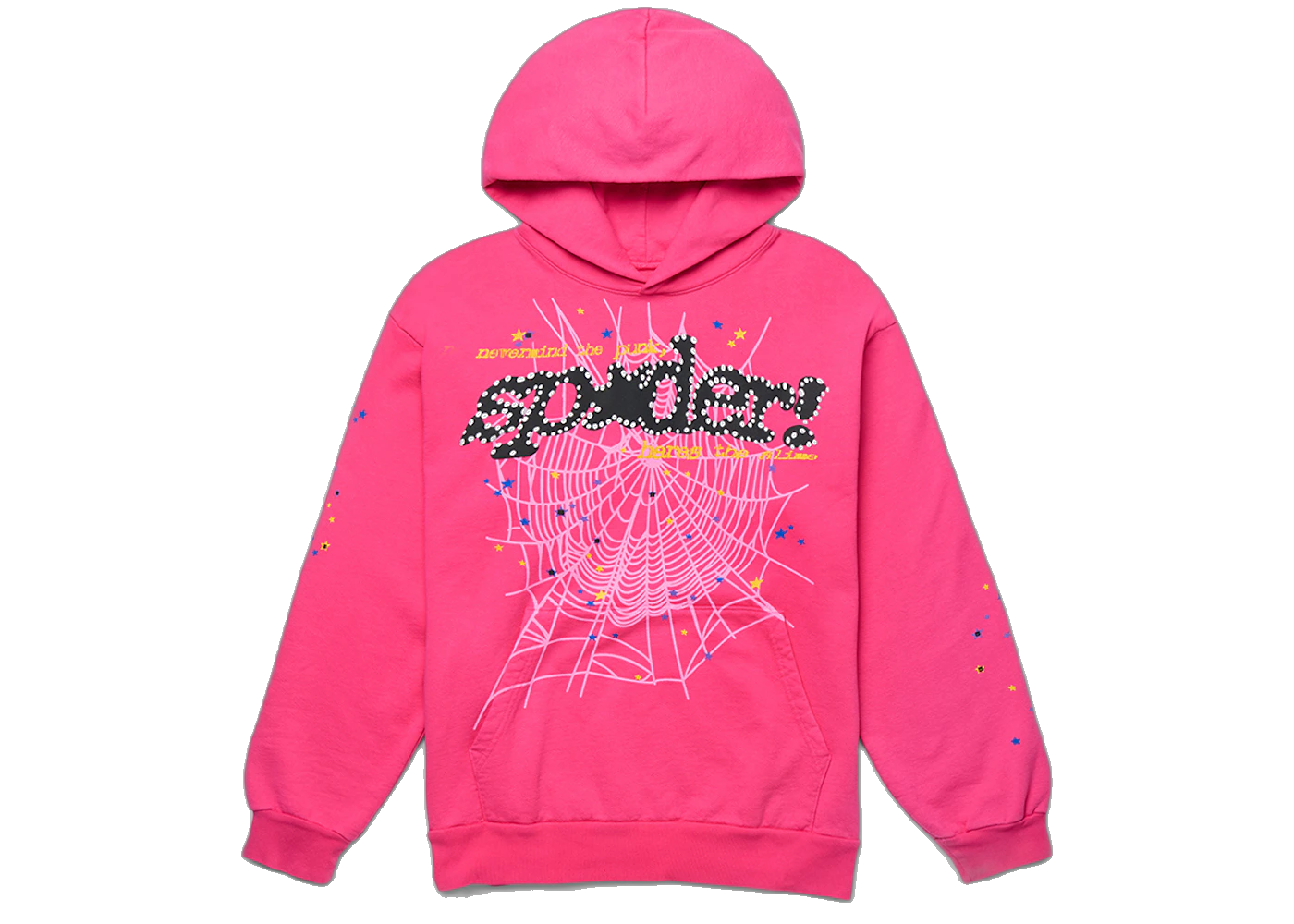 Sp5der P*NK V2 Hoodie Pink, Pink (sp5der-pnk-v2-hoodie-pink)