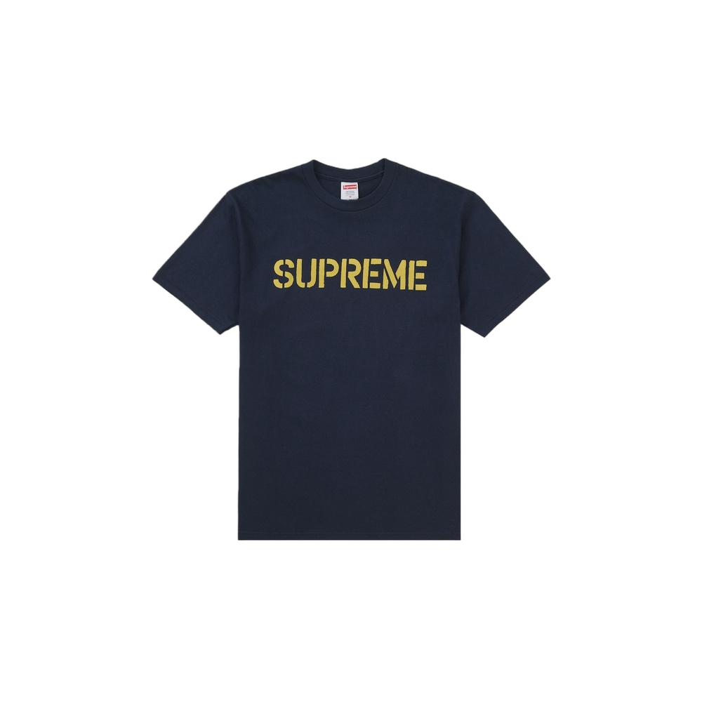 Supreme Hard Tee Navy