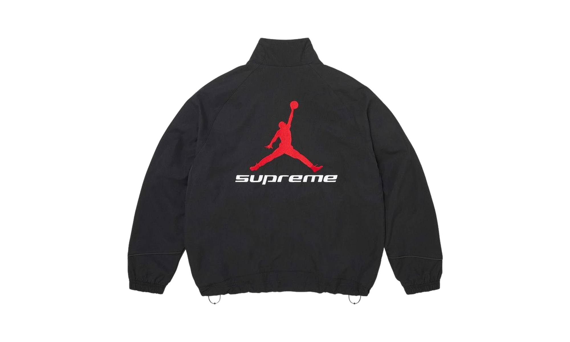 Supreme x Air Jordan Track Jacket Black