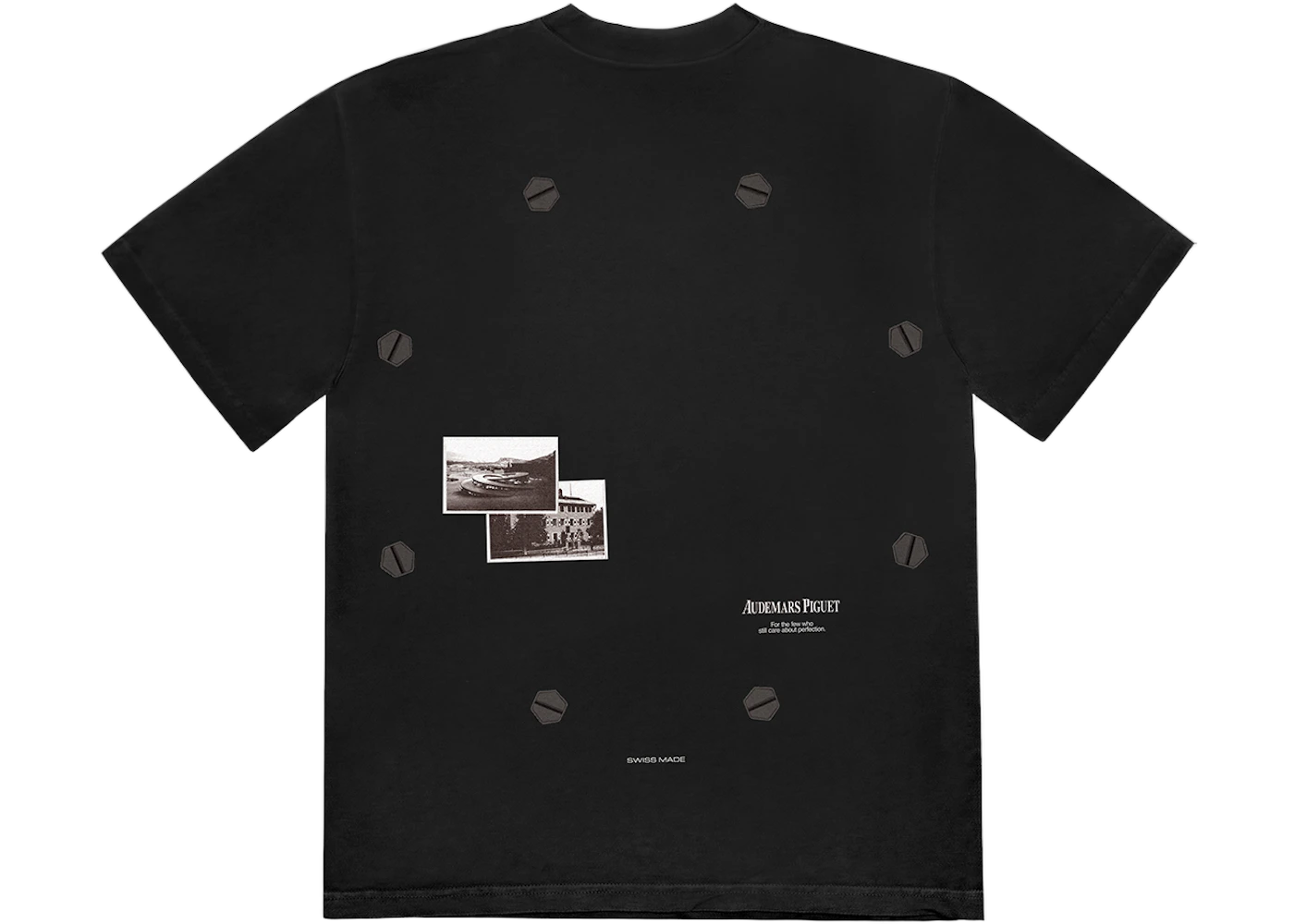 Travis Scott CJ x Audemars Piguet Vintage Tee Black