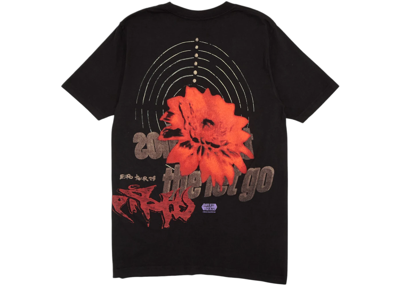 Travis Scott Utopia Echoes Circus Maximus Tee Black