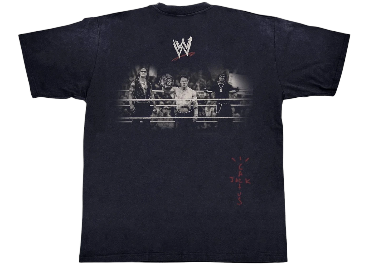 Travis Scott Wrestling Is Real T-shirt Black