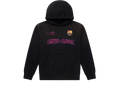 Travis Scott x Nike x FC Barcelona Spray Logo Hoodie Black